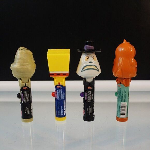 Pop Ups 4 Empty Lollipop Containers Nightmare Before Christmas Sloth Spongebob - Picture 3 of 6